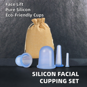 Silikon-Hijama-Tassen in Lebensmittel qualität Buntes wieder verwendbares Schröpfen-Therapie set für das Körper logo Face Lifting Schröpfen Schröpfen Set - Product Image 6