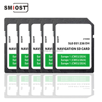 Tarjeta de Memoria SD CID de 32 GB, Software de Actualización de Navegación GPS para Automóvil 2023 para Skoda MIB2 Amundsen