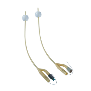 Kateter <span class=keywords><strong>Foley</strong></span> Pediatrik Sekali Pakai Berlapis Silikon 2-Arah Standar Internasional HK05 Tipe Disinfektan EOS - Product Image 2