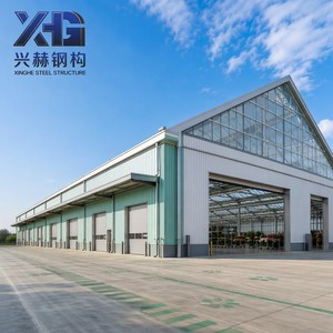 Salle d'<span class=keywords><strong>enchères</strong></span> florales préfabriquée en structure métallique, bâtiment métallique avec puits de lumière, installation commerciale pour <span class=keywords><strong>parc</strong></span> horticole - Product Image 1