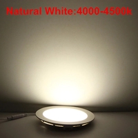 Plafonnier encastré LED AC/DC 12V 24V 3W 4W 6W 9W 12W 15W 25W Spot encastré intérieur 12V 24V + Driver