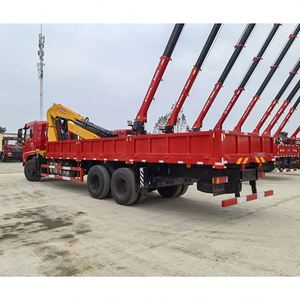 Grúa Plegable Dongfeng K5 6x4 de 16 Toneladas y 5 Secciones, Especial para Elevación de Materiales de Construcción e Infraestructura - Product Image 4