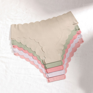 Ladymate ODM/OEM Bragas Sin Costuras <span class=keywords><strong>Ropa</strong></span> <span class=keywords><strong>interior</strong></span> sin costuras de una pieza cómoda para <span class=keywords><strong>mujer</strong></span> Bragas sin rastro de seda helada Bragas sin costuras - Product Image 3