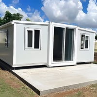 Conteneur mobile pliable en acier de haute qualité, avec configurations personnalisées de chambre, cuisine et salle de bain, module rapide pour entrepôt