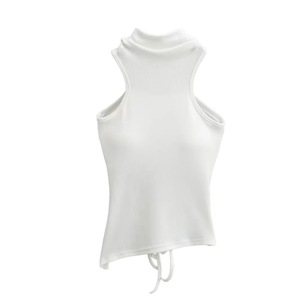 Canottiere attillate Sexy da donna con 2024 a collo alto 2673 Runwaylover - Product Image 1