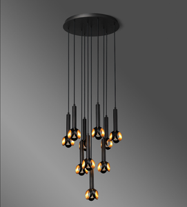 XZ Lampada a Sospensione Minimalista a Goccia Plafoniera a LED Luce a Sospensione a Barra Lampada a Sospensione a LED <span class=keywords><strong>Lampadario</strong></span> a <span class=keywords><strong>Sfera</strong></span> per Sala da Pranzo - Product Image 1