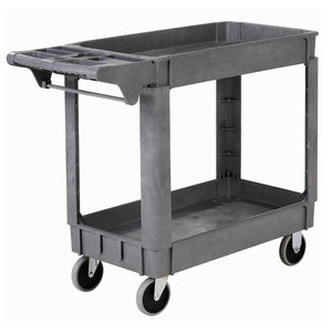 Gratis pemeliharaan troli plastik berkualitas tinggi layanan kekuatan industri dan keranjang utilitas - Product Image 1