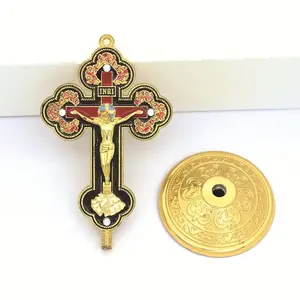十字看台克里斯蒂安十字架古董完成宗教人物耶稣十字架十字架雕像宗教礼物