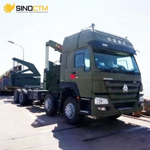Thương hiệu Mới sinotruk HOWO 8x4 bán Trailer bên nâng lên Xe Tải/xe tải selfloader để xử lý container 20ft - Product Image 6