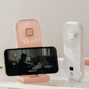 Ventilateur USB pliable haute vitesse avec affichage numérique à 100 vitesses Ventilateur portable portable pour bureau, maison, activités de plein air et voyages - Product Image 4