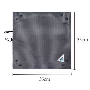 Boîte de rangement pliable portable, étanche, petite boîte à outils pour le camping, la randonnée, plateau de rangement carré pliable pour articles divers - Product Image 3