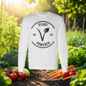 Camiseta de manga larga con diseño de plantas Whole Food Plant Based Vegan Vegetarian WF PB - Product Image 3
