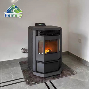 Estufa de pellets de madera con calefacción, estufa moderna de hierro fundido de acero, Envío listo, entrega rápida, compra de calidad superior, estufa de pellets de madera al por mayor - Product Image 6