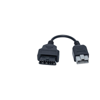 Adaptador OBD OEM ODM Linkyou para OBD1 de 5 Pines a OBD2 de 16 Pines, Cable Conector Hembra, Herramienta de Diagnóstico, 12-24V, 12 Meses de Garantía