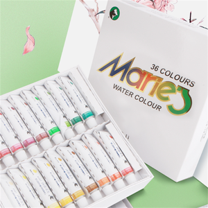 Coffrets de peinture <span class=keywords><strong>aquarelle</strong></span> Maries 12/18/24 couleurs 12 ML Peintures <span class=keywords><strong>aquarelle</strong></span> pour artiste Peinture 1336/1338/1342 Fournitures d'art Peinture DIY - Product Image 5