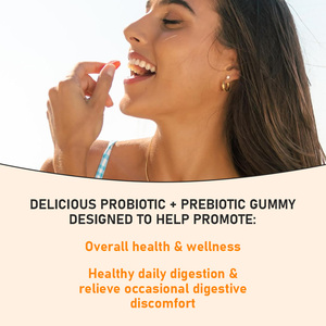 Gummies Probiotiques et Prébiotiques pour un Ventre Équilibré, Bacillus coagulans, Complément Alimentaire Quotidien pour la Santé Digestive - Product Image 4