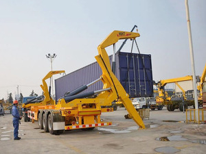 Grúa Semirremolque <span class=keywords><strong>Autocargable</strong></span> MQH37A con Elevador Lateral de Contenedores, Capacidad de Elevación de 37 Toneladas y Control Remoto Inalámbrico - Product Image 6
