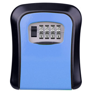 Boîte à clés antivol portable au meilleur prix, avec combinaison à 4 chiffres, pour outils, utilisation intérieure/extérieure, design moderne, montage mural - Product Image 6