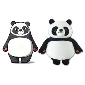 Neue stofftier puppe benutzerdefinierte plüsch spielzeug riesigen panda plüschtier