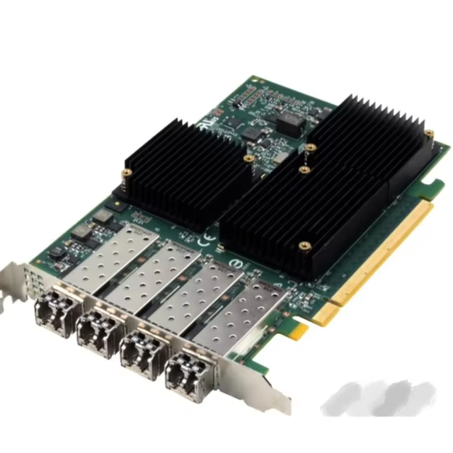 Emulex LPE35004-M2 32GB Quad Port PCIe Gen4 X16 Fiber Channel Host Bus Adapter (HBA) for Servers