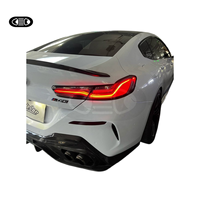 Feux arrière LED transparents noirs TUZHIHAO pour BMW M8 G16, modification artisanale Venom