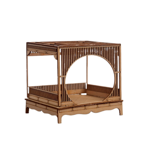 เฟอร์นิเจอร์ไม้สไตล์จีน 1:25, เตียง, ตู้เก็บของ, ตู้เสื้อผ้า, โต๊ะกลม, ไม้แขวนเสื้อ, โมเดลไม้จันทน์ - Product Image 5