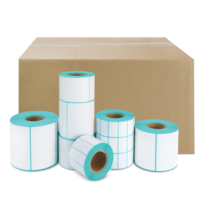 สติกเกอร์กันน้ำ กันน้ำมัน ยี่ห้อ UNIFON จัดส่งเร็ว ขายส่งจากโรงงาน กระดาษสติกเกอร์ความร้อนแบบม้วน - Product Image 1