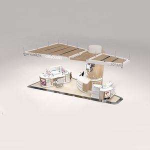 Quiosco cosmético interior de gama alta Nuevo escaparate de exhibición cosmético de muebles de maquillaje personalizado a la venta - Product Image 5