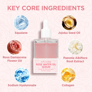 Sérum Facial Orgânico Vegano de Água de Rosas com Óleo de <span class=keywords><strong>Aloe</strong></span> Vera <span class=keywords><strong>e</strong></span> Vitamina <span class=keywords><strong>E</strong></span>, Livre de Parabenos, Hidratante, Calmante, Antioxidante, Nutritivo <span class=keywords><strong>e</strong></span> Reparador da Pele - Product Image 3