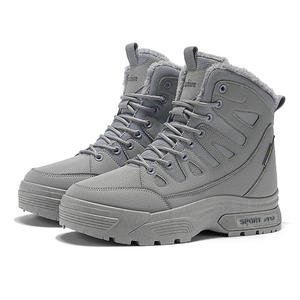 Men's <b>Work</b> Safety Shoes Construction Site Wear-Resistant <b>Boots</b> Genuine Leather <b>Waterproof</b> Anti-Slip Evergreen - Product Image 1