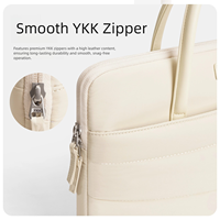 Sacs pour ordinateur portable en nylon imperméable de 13 pouces, pochettes pour ordinateur portable Macbook de 13, 14 et 15 pouces, housse pour ordinateur portable rembourrée