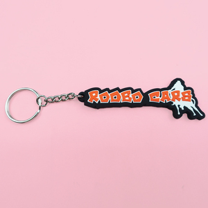 Nhanh chóng tùy chỉnh <span class=keywords><strong>Quote</strong></span> Túi xách PVC chất liệu phim hoạt hình Keychain với dây đeo - Product Image 4