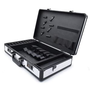 <span class=keywords><strong>Valise</strong></span> à outils portable avec serrure à code / clé, mallette de rangement pour cosmétiques, maquillage, manucure, équipement HSB2633 - Product Image 5