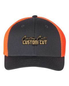 Casquettes Dad Hats en velours côtelé non structurées à 6 panneaux, personnalisables, avec motif à carreaux Oxford, disponibles en tailles enfant et adulte, avec des motifs à pois fruités - Product Image 3