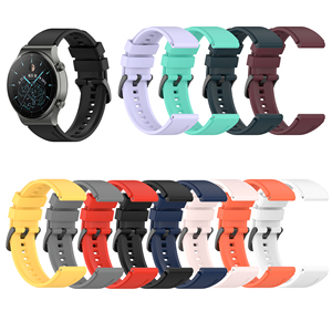 Tschick – Bracelet en Silicone officiel de 22mm pour <span class=keywords><strong>Huawei</strong></span> Watch <span class=keywords><strong>Gt</strong></span> <span class=keywords><strong>2</strong></span> <span class=keywords><strong>Pro</strong></span> <span class=keywords><strong>Sport</strong></span> Bracelet de rechange pour <span class=keywords><strong>Huawei</strong></span> Gt2 <span class=keywords><strong>Pro</strong></span> - Product Image 2