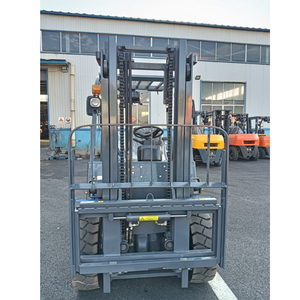 Meilleur prix chariot élévateur 3 tonnes 3.5 tonnes 4 tonnes 5 tonnes diesel ferme entièrement hydraulique 4x4 tout nouveau chariot élévateur - Product Image 6