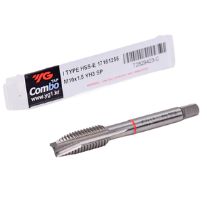 Bộ taro máy đa năng YG Apex Tap <span class=keywords><strong>HSS</strong></span> E M35 Cobalt M8 ren 1.25 metric, đầu xoắn, dùng cho thép không gỉ - Product Image 1