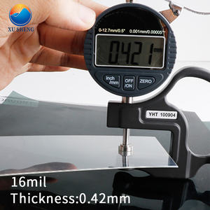 12mil 16mil 24mil Inbraakwerende Transparante Glasfolie Duurzame Veiligheidsfolie voor Ramen - Product Image 4