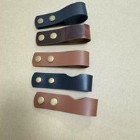 Support de tuyau en cuir PU à vente chaude support de pointe de cigarette de style américain rétro support de fumer réglable pour les cadeaux de fête des pères