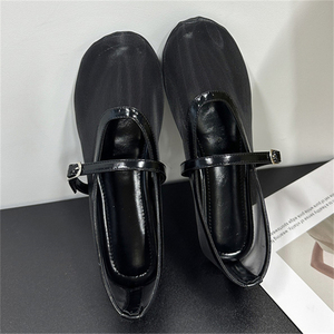 2025 elegant women's <b>flat</b> comfortable mesh upper with closed toe sexy breathable suitable for summer spring fashion trend - Product Image 2