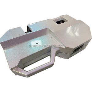 Piezas de plástico <span class=keywords><strong>CNC</strong></span> personalizadas, impresión 3d, prototipo, carcasa de proyector electrónico, decoloración, pintura, molde, fundición al vacío de poliuretano - Product Image 4