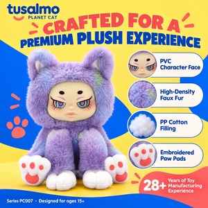Peluche interactive IA chat 21 cm en gros, doublure en tissu polyester ultra doux, chat vocal naturel, mémoire longue durée, jouet personnalisé - Product Image 6