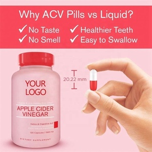 Cápsulas <span class=keywords><strong>de</strong></span> <span class=keywords><strong>Vinagre</strong></span> <span class=keywords><strong>de</strong></span> <span class=keywords><strong>Sidra</strong></span> para Adultos al por Mayor, Vitaminas, Apoyo Digestivo, Colores Personalizados y Sabor a Manzana, Marca Privada - Product Image 4