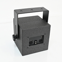 Haut-parleur coaxial de 5 pouces avec gréement en forme de U Mini haut-parleur néodyme passif en bois pour fête de cinéma maison