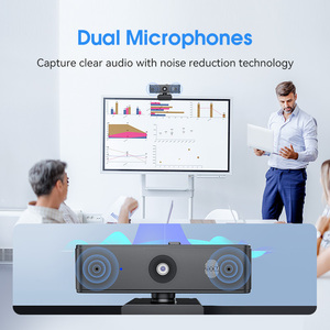 Cámara <span class=keywords><strong>Web</strong></span> 4K <span class=keywords><strong>con</strong></span> Enfoque Automático para PC de Escritorio y Portátil, 4K 30fps <span class=keywords><strong>con</strong></span> 2 Micrófonos USB2.0, para Enseñanza, Conferencias en Vivo y Computación - Product Image 4