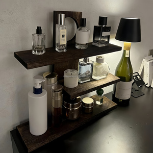 Organizzatore a 3 livelli in bambù <span class=keywords><strong>per</strong></span> caffè e spezie, scaffale da appoggio <span class=keywords><strong>per</strong></span> <span class=keywords><strong>cucina</strong></span>, bar, ufficio, dormitorio - Product Image 6