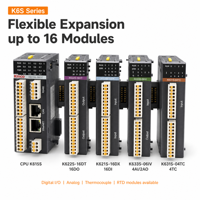 Contrôleur programmable PLC modulaire compact série Kinco K6S, module d'extension E/S RS485 Ethernet CANopen