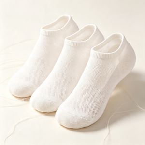 Chaussettes de cheville confortables et respirantes en <span class=keywords><strong>coton</strong></span> <span class=keywords><strong>100</strong></span> % <span class=keywords><strong>pour</strong></span> femmes, chaussettes décontractées tricotées ODM <span class=keywords><strong>pour</strong></span> l'été, tailles 39-42 - Product Image 6