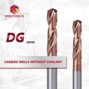 6 mét Shank đường kính tin-tráng End Mill cho kim loại đúc thép msu Chất lượng cao 3D vonfram rắn Carbide Twist Khoan <span class=keywords><strong>Bits</strong></span> - Product Image 1