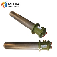 Condensador de Refrigeración de Tubo Aletado OEM a Precio de Fábrica, Intercambiador de Calor Apto para Maquinaria Marina